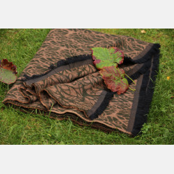 Solnce Genesis Blanket Coffee & Olives | Luxury Woven Wrap