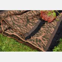 Solnce Genesis Blanket Coffee & Olives | Luxury Woven Wrap