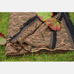 Solnce Genesis Blanket Coffee & Olives | Luxury Woven Wrap