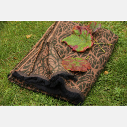 Solnce Genesis Blanket Coffee & Olives | Luxury Woven Wrap