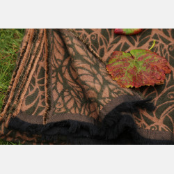 Solnce Genesis Blanket Coffee & Olives | Luxury Woven Wrap