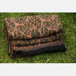Solnce Genesis Blanket Coffee & Olives | Luxury Woven Wrap