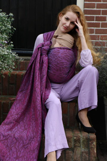 Solnce Genesis Queen of Nirvana | Luxury Woven Wrap
