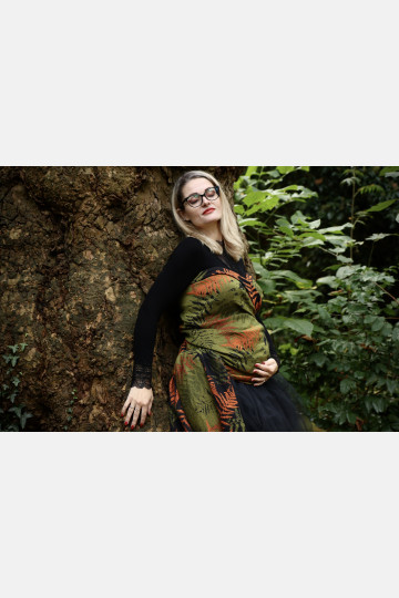 Solnce Fern Heart of Moss | Luxury Woven Wrap