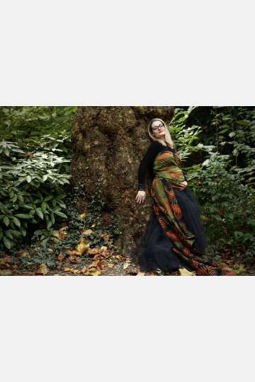 Solnce Fern Heart of Moss | Luxury Woven Wrap