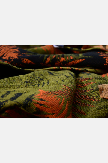 Solnce Fern Heart of Moss | Luxury Woven Wrap