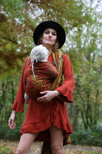 Solnce Fern Wild West | Luxury Woven Wrap