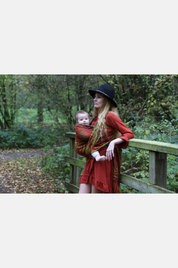 Solnce Fern Wild West | Luxury Woven Wrap