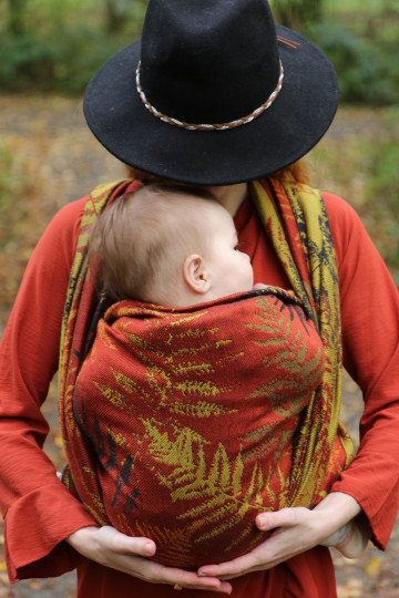 Solnce Fern Wild West | Luxury Woven Wrap