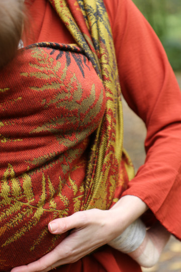 Solnce Fern Wild West | Luxury Woven Wrap