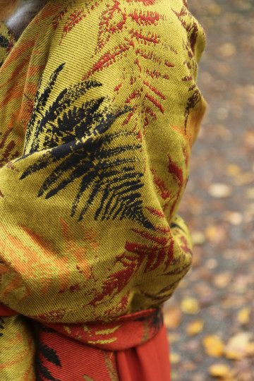 Solnce Fern Wild West | Luxury Woven Wrap