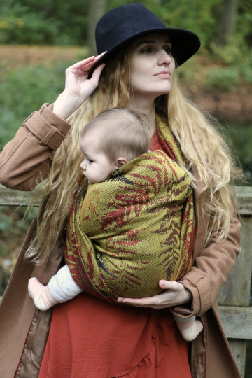 Solnce Fern Wild West | Luxury Woven Wrap