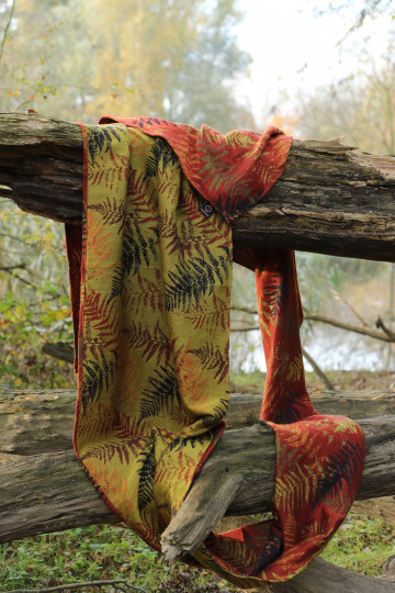 Solnce Fern Wild West | Luxury Woven Wrap