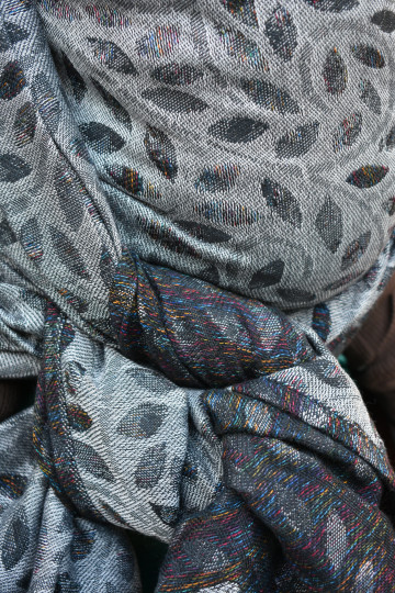 Solnce Eos Black Pearl | Luxury Woven Wrap