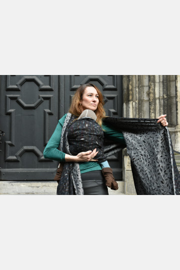 Solnce Eos Black Pearl | Luxury Woven Wrap