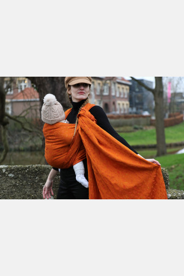 Solnce Eos Marigold | Luxury Woven Wrap