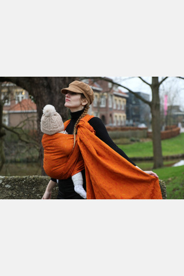 Solnce Eos Marigold | Luxury Woven Wrap