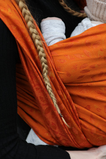 Solnce Eos Marigold | Luxury Woven Wrap