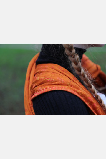 Solnce Eos Marigold | Luxury Woven Wrap