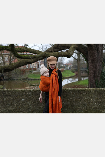 Solnce Eos Marigold | Luxury Woven Wrap