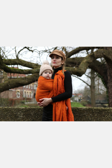 Solnce Eos Marigold | Luxury Woven Wrap