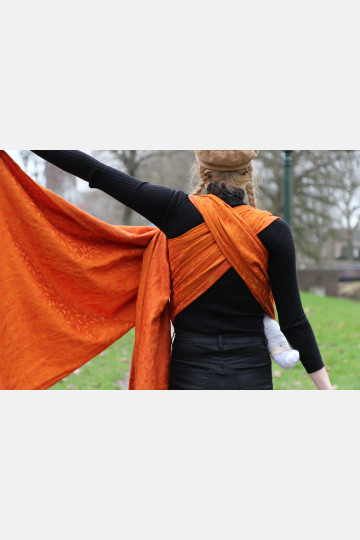 Solnce Eos Marigold | Luxury Woven Wrap