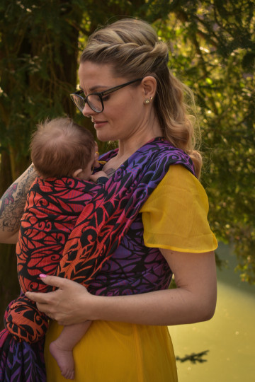 Solnce Genesis Force of Gravity | Luxury Woven Wrap