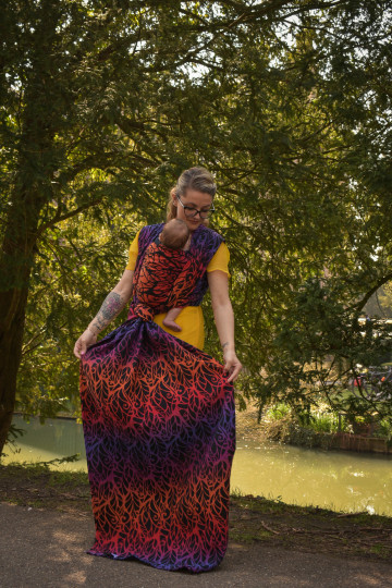 Solnce Genesis Force of Gravity | Luxury Woven Wrap