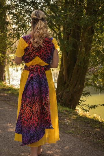 Solnce Genesis Force of Gravity | Luxury Woven Wrap
