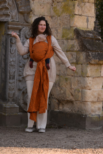 Solnce Genesis Auburn | Luxury Woven Wrap