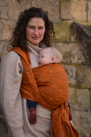 Solnce Genesis Auburn | Luxury Woven Wrap
