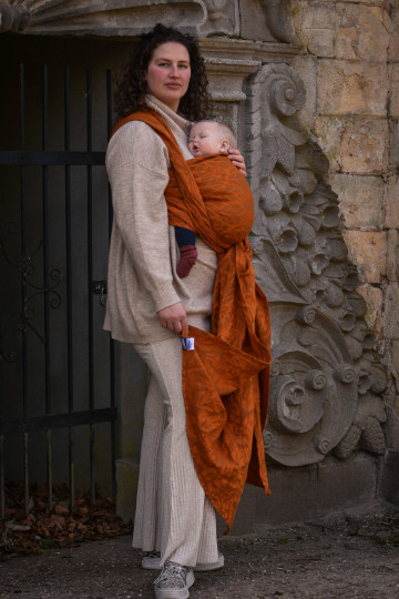 Solnce Genesis Auburn | Luxury Woven Wrap