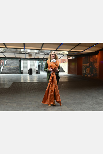 Solnce Genesis Goldfish | Luxury Woven Wrap