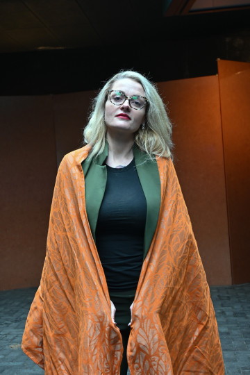 Solnce Genesis Goldfish | Luxury Woven Wrap