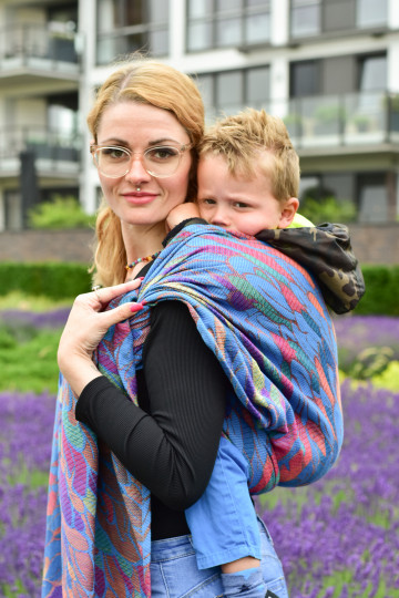 Solnce Angel Wings Jewel | Luxury Woven Wrap