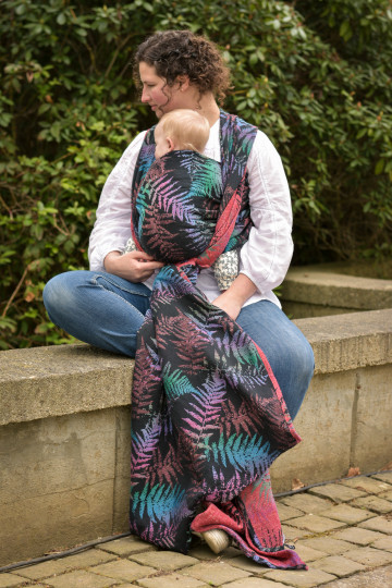 Solnce Fern Trapped In Heaven | Luxury Woven Wrap
