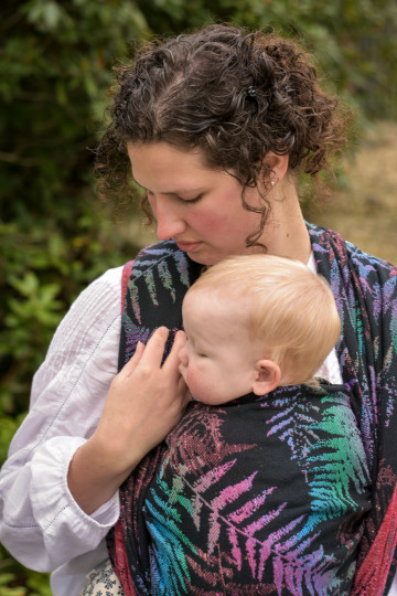 Solnce Fern Trapped In Heaven | Luxury Woven Wrap