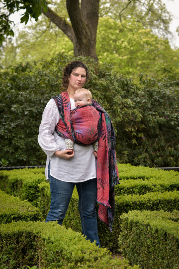 Solnce Fern Trapped In Heaven | Luxury Woven Wrap