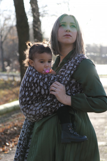 Solnce Lynx Rebel | Luxury Woven Wrap