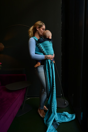 Solnce Phases Mer De Glace | Luxury Woven Wrap