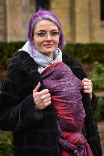 Solnce Fern Sweet Surrender | Luxury Woven Wrap