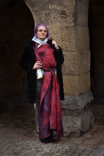 Solnce Fern Sweet Surrender | Luxury Woven Wrap