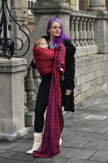 Solnce Moons Perfectly Unutterably Happy | Luxury Woven Wrap