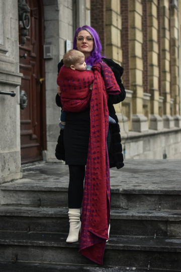Solnce Moons Perfectly Unutterably Happy | Luxury Woven Wrap