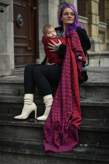 Solnce Moons Perfectly Unutterably Happy | Luxury Woven Wrap