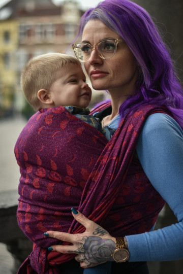 Solnce Moons Perfectly Unutterably Happy | Luxury Woven Wrap