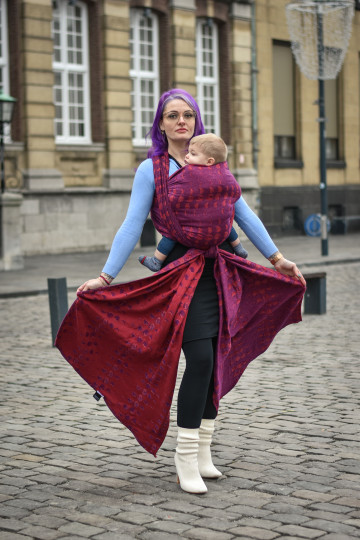Solnce Moons Perfectly Unutterably Happy | Luxury Woven Wrap
