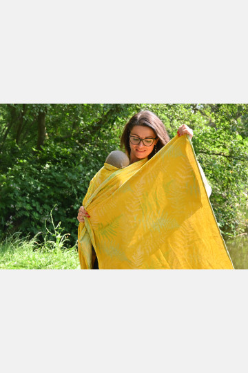 Solnce Fern Citrus Sorbet | Luxury Woven Wrap