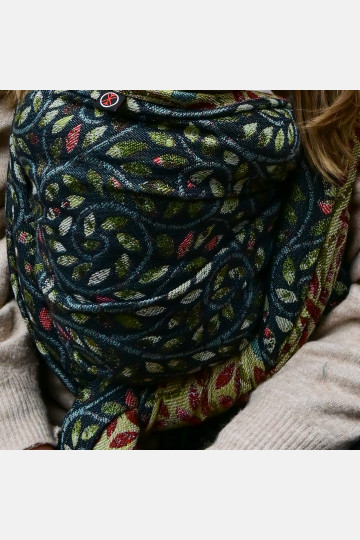 Solnce Eos Emerald Echo | Luxury Woven Wrap