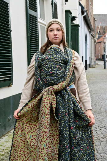 Solnce Eos Emerald Echo | Luxury Woven Wrap